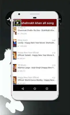 Play shahrukh khan all song