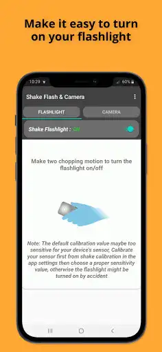 Play Shake Flashlight  Camera