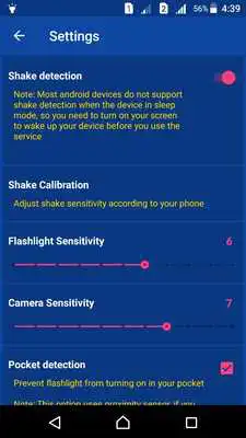 Play Shake Flashlight  Camera