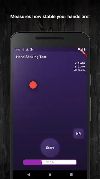 Play Shaking Hand Test as an online game Shaking Hand Test with UptoPlay