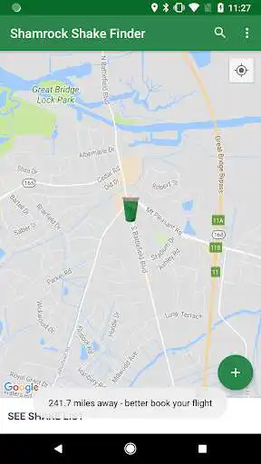 Play Shamrock Shake Finder