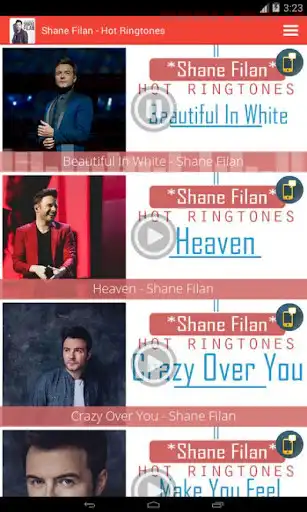 Play Shane Filan - Hot Ringtones  and enjoy Shane Filan - Hot Ringtones with UptoPlay