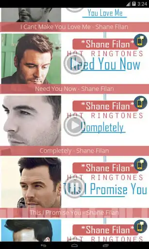 Play Shane Filan - Hot Ringtones as an online game Shane Filan - Hot Ringtones with UptoPlay