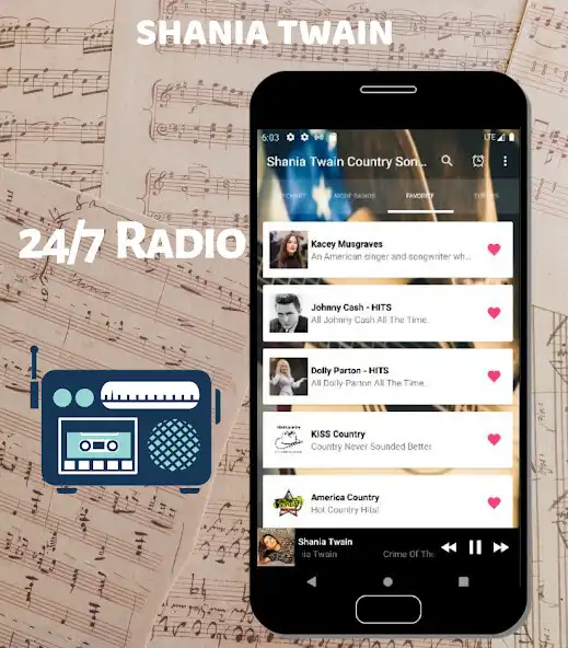 Play Shania Twain Radio Country. as an online game Shania Twain Radio Country. with UptoPlay