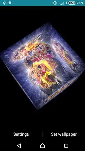 Play Shani Dev Cube Live Wallpaper