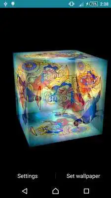 Play Shani Dev Cube Live Wallpaper