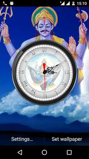 Play Shani Ji Clock Live Wallpaper  and enjoy Shani Ji Clock Live Wallpaper with UptoPlay