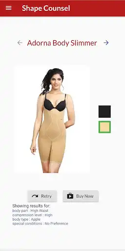 Play Shape Counsel, powered by Adorna Shapewear as an online game Shape Counsel, powered by Adorna Shapewear with UptoPlay
