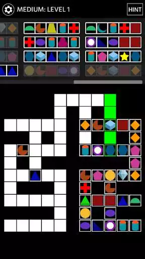 Play Shape Crossword Fill-Ins as an online game Shape Crossword Fill-Ins with UptoPlay