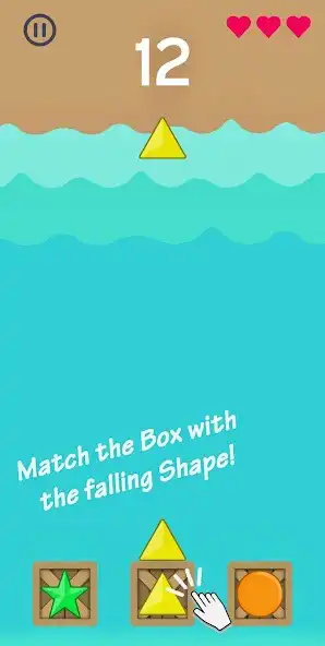 Play Shape Fall as an online game Shape Fall with UptoPlay