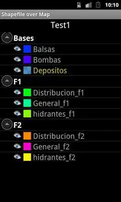 Play Shapefile over Map