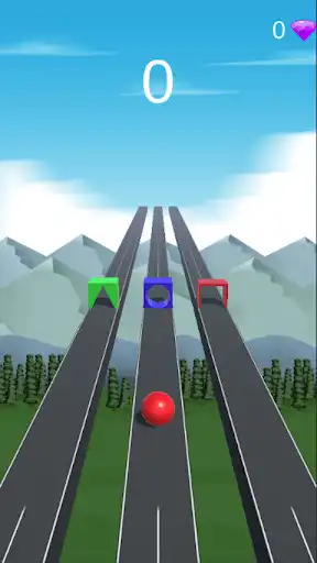 Play Shape! Jump! as an online game Shape! Jump! with UptoPlay