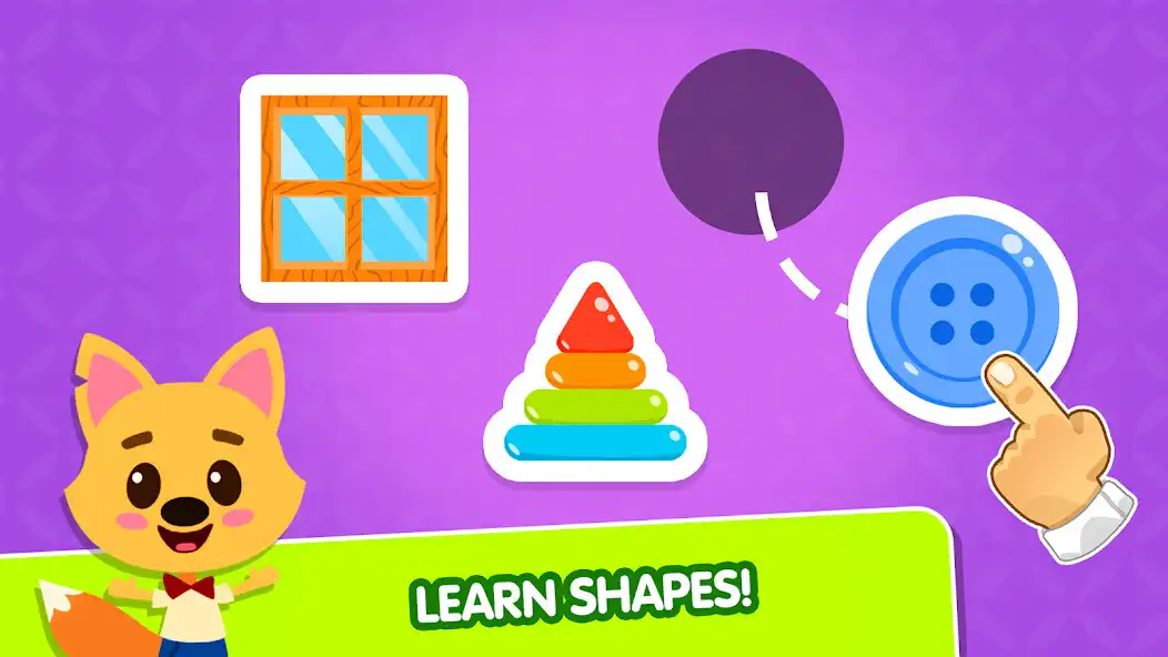 Play Shape learning: baby games 2 4  and enjoy Shape learning: baby games 2 4 with UptoPlay