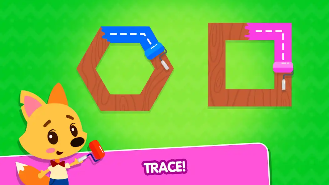 Play Shape learning: baby games 2 4 as an online game Shape learning: baby games 2 4 with UptoPlay