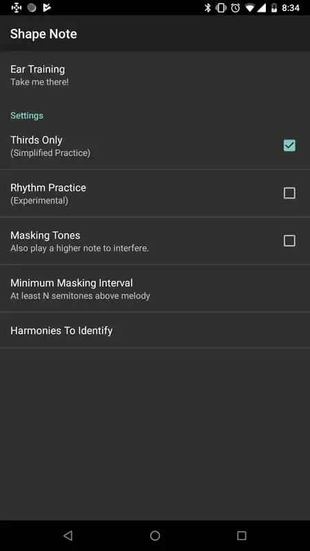 Play Shape Note