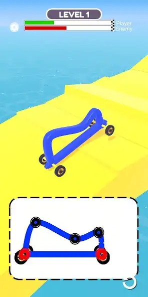 Play Shape Racer 3D as an online game Shape Racer 3D with UptoPlay