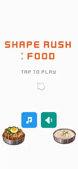 Play Shape Rush : Food  and enjoy Shape Rush : Food with UptoPlay