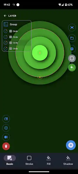 Play Shapes: Vector Drawing Tool as an online game Shapes: Vector Drawing Tool with UptoPlay