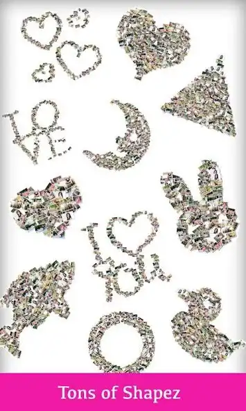 Play ShapeZ Collage Maker as an online game ShapeZ Collage Maker with UptoPlay