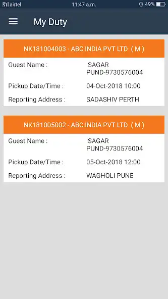 Play Sharath Travels Customer App as an online game Sharath Travels Customer App with UptoPlay