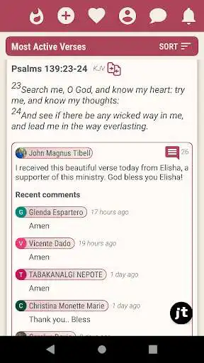 Play Share Bible Verses - Community  and enjoy Share Bible Verses - Community with UptoPlay