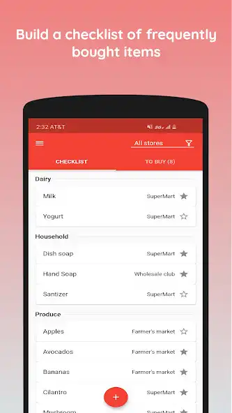 Play Shared Grocery Checklist - Beyya  and enjoy Shared Grocery Checklist - Beyya with UptoPlay