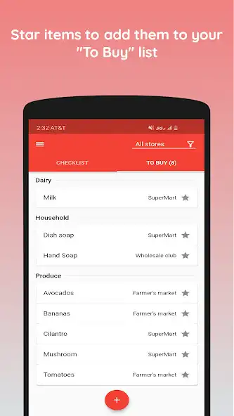 Play Shared Grocery Checklist - Beyya as an online game Shared Grocery Checklist - Beyya with UptoPlay