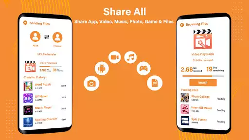 Play Share Fast: File Transfer as an online game Share Fast: File Transfer with UptoPlay