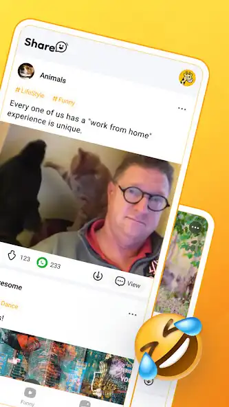 Play Sharefun -Funny videos  Memes as an online game Sharefun -Funny videos  Memes with UptoPlay