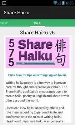 Play Share Haiku