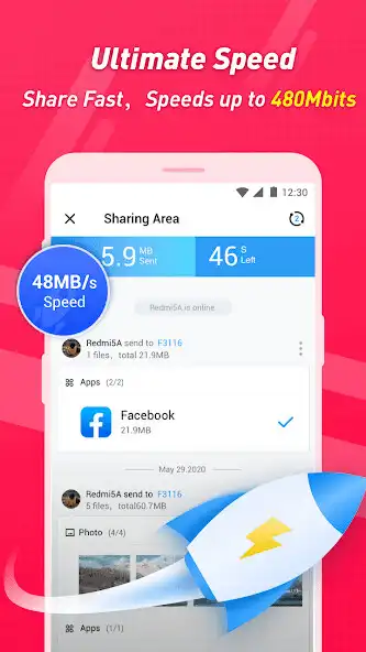 Play Share Karo: File Transfer App as an online game Share Karo: File Transfer App with UptoPlay