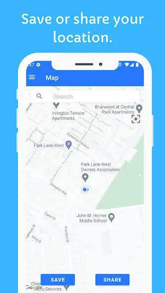 Play Share Location - Save  and enjoy Share Location - Save with UptoPlay