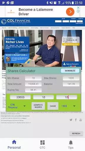 Play Shares Calculator  and enjoy Shares Calculator with UptoPlay