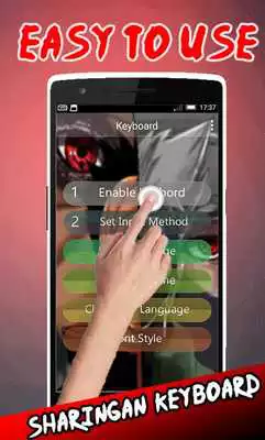 Play Sharingan Keyboard Emoji