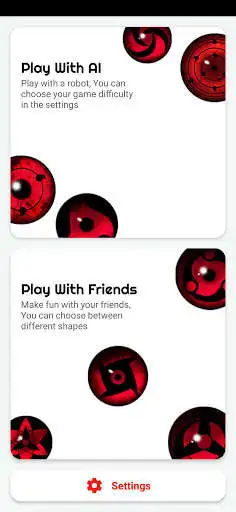 Play Sharingan Tic Tac Toe as an online game Sharingan Tic Tac Toe with UptoPlay