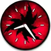 Free play online Sharingan Widget Clock Watch APK