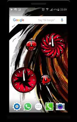 Play Sharingan Widget Clock Watch Play Sharingan Widget Clock Watch