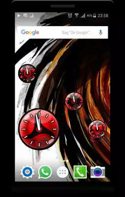 Play Sharingan Widget Clock Watch Play Sharingan Widget Clock Watch