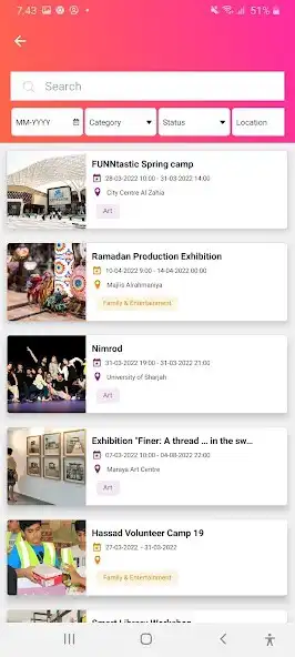 Play Sharjah Events as an online game Sharjah Events with UptoPlay