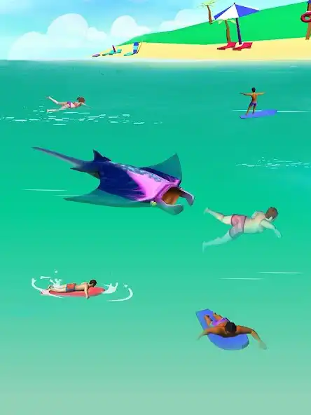 Play Shark Attack 3D as an online game Shark Attack 3D with UptoPlay