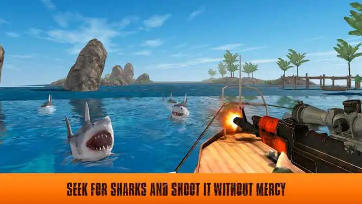 Play Shark Hunting Safari Fishing