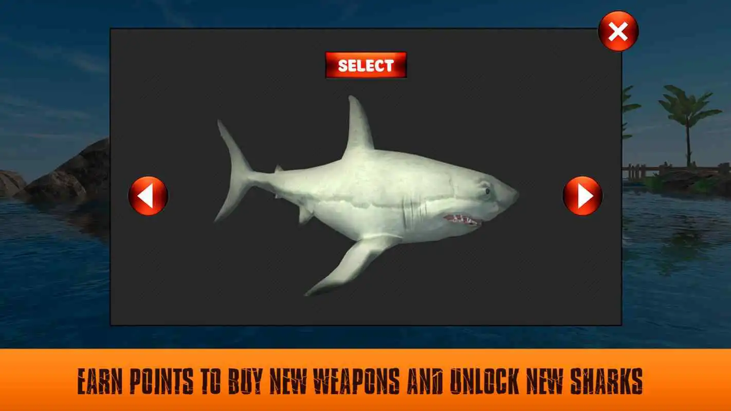 Play Shark Hunting Safari Fishing
