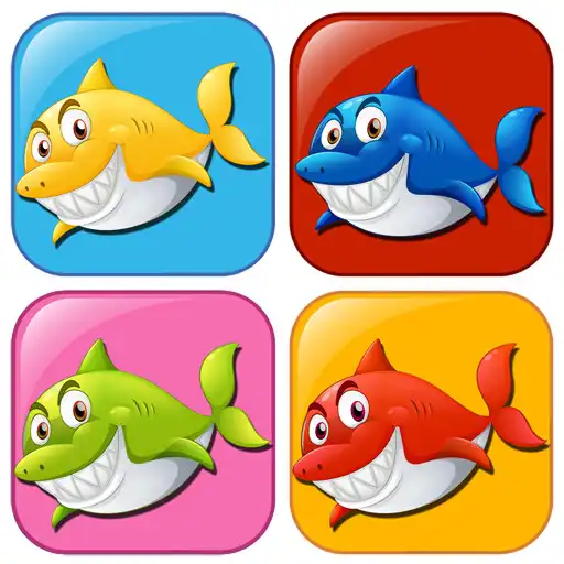 Play Shark memory game for kids APK