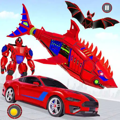 Play Shark Robot Car Transform Game APK
