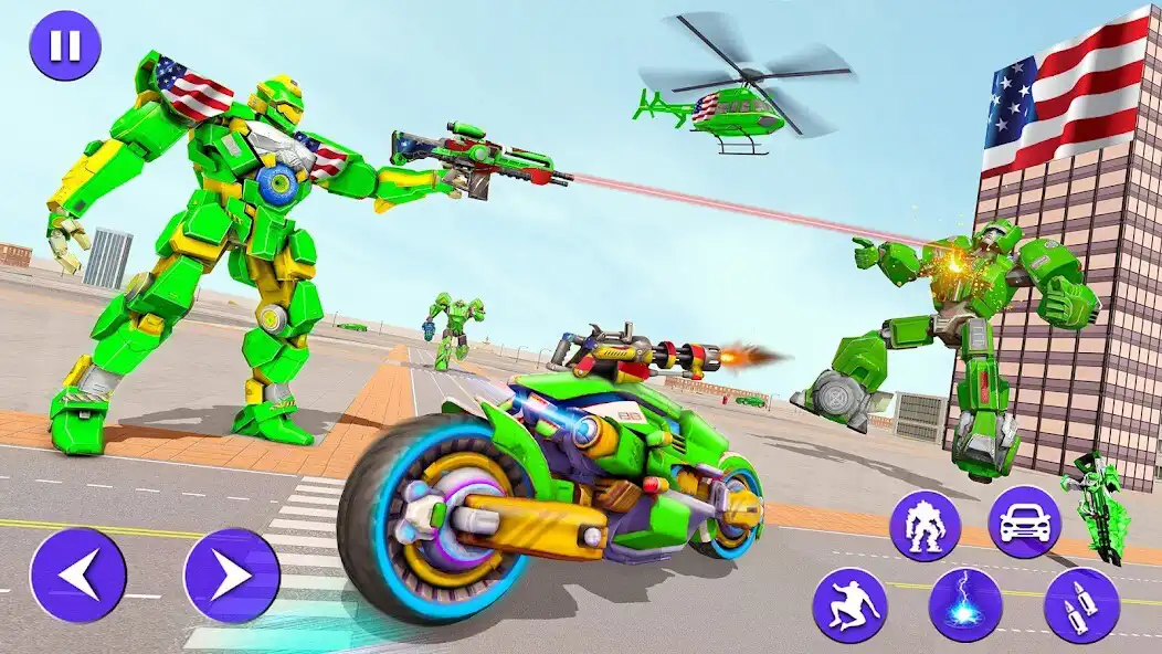 Play Shark Robot Car Transform Wars as an online game Shark Robot Car Transform Wars with UptoPlay