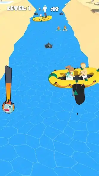 Play Shark Rush as an online game Shark Rush with UptoPlay