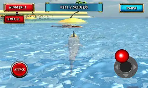 Play Shark Simulator Beach Killer as an online game Shark Simulator Beach Killer with UptoPlay