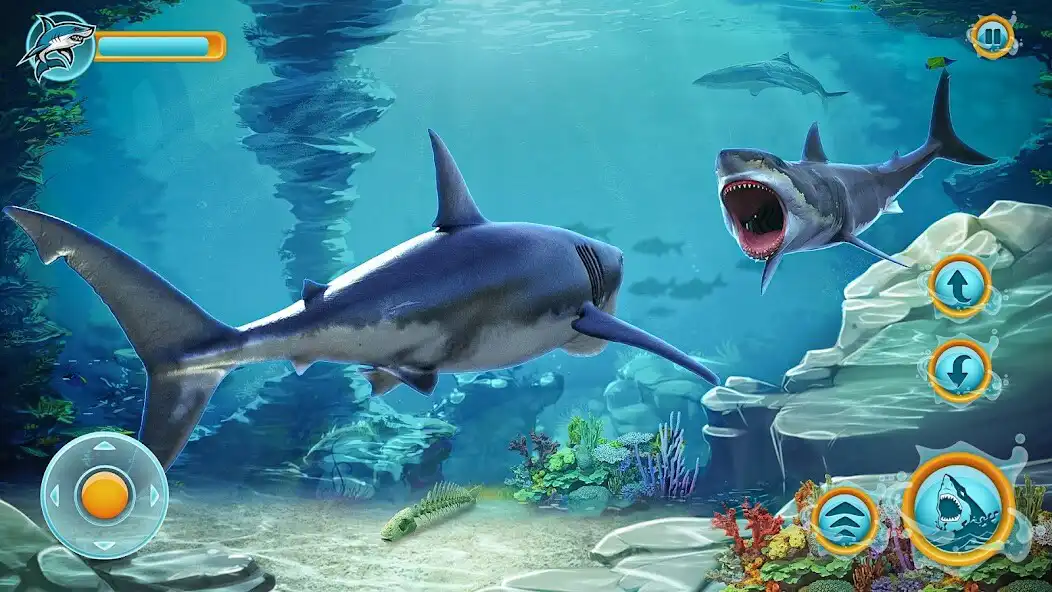 Play Shark Simulator - Shark Games  and enjoy Shark Simulator - Shark Games with UptoPlay