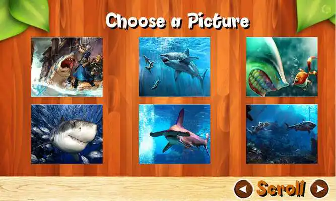 Play Sharks Jigsaw Puzzles as an online game Sharks Jigsaw Puzzles with UptoPlay