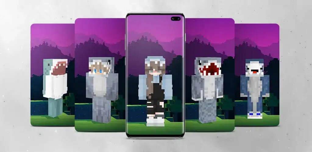Play Shark Skin for Minecraft  and enjoy Shark Skin for Minecraft with UptoPlay